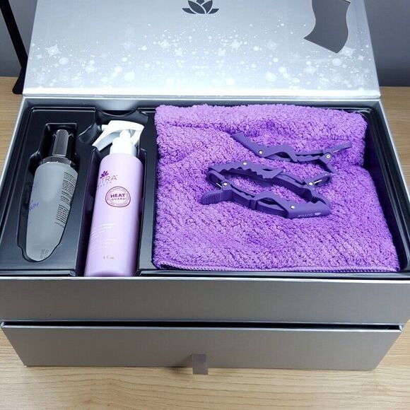 Sutra Limited Edition 7 Pc Styler Bundle Set Blowout Brush Flat Iron Serum Towel - Picture 4 of 7